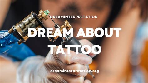 dreams about tattoos meaning